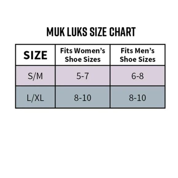 Muk Luks Fuzzy Chenille Plush Cabin Socks, 2 Pack, Size S / M, New with Tag - Picture 7 of 7